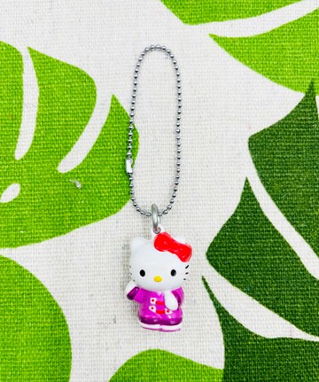 【震撼精品百貨】Hello Kitty 凱蒂貓~日本sanrio三麗鷗 KITTY吊飾鎖圈-中國*34192