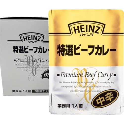 ハインツ (HEINZ) 特選ビーフカレー中辛 1セット （210g×10袋）