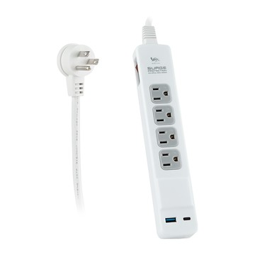 RONEVER USB 20W充電延長線  2.7m  白色  1個