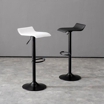 吧台椅前台收銀椅子可升降旋轉酒吧凳家用現代極簡約鐵藝高腳凳子【林之舍】