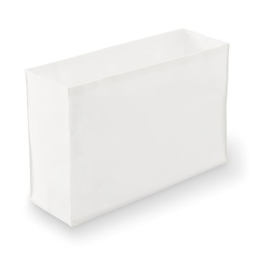 MUJI 無印良品 不織布分隔袋 可調整高度 2入  白色  小  1組