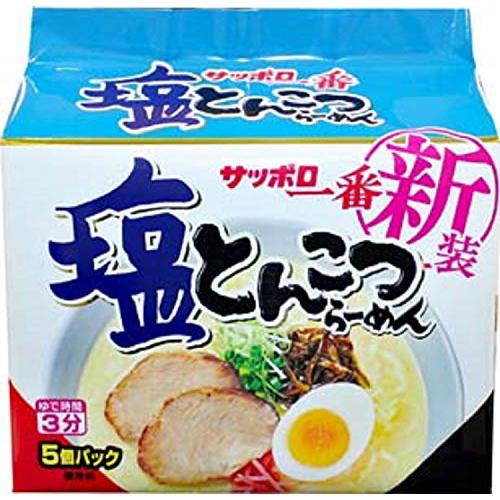 サッポロ一番 塩とんこつらーめん 5食入×6個