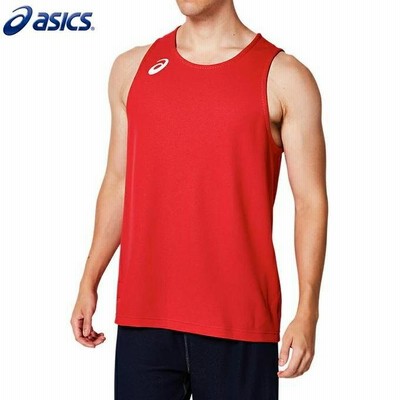 asics アシックス 2063A066 バスケット バスケットボール ウェア メンズ ユニセックス リバーシブルシャツ クラシックレッド