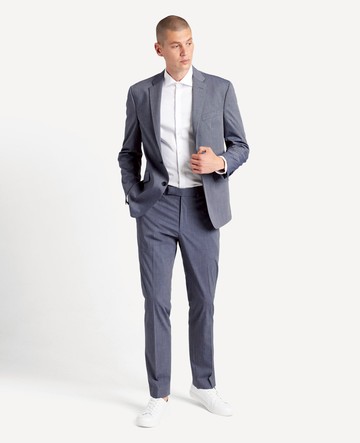 Reaction Kenneth Cole | Slim-Fit Suit in Blue, Size: 42R by Kenneth Cole