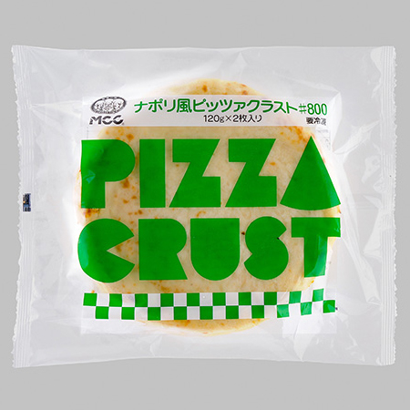 ナポリ風ピッツァクラスト#800  120G　2食入 (エムシーシー食品 洋風調理品 ピザ)