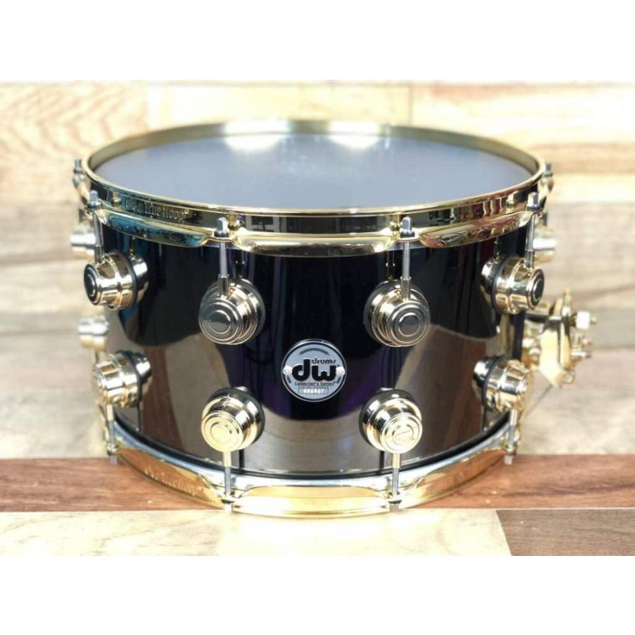 DW Collector's Series Metal Snare Drum 14 x in. Black Nickel Over Brass w