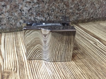 【麗室衛浴】美國KOHLER MEMOIRS 五金鉸鍊 玻對牆固定不鏽鋼夾具 1125823-CP