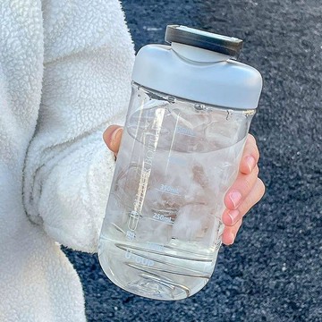 臺灣出🔥搖搖杯蛋白質粉健身男運動水杯高顏值女生網紅便攜隨手杯子攪拌杯