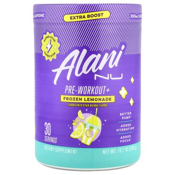 Alani Nu, 鍛鍊前配方+，冷凍檸檬水味，13.7 盎司（388 克）
