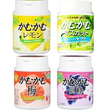 【江戶物語】KAMU   三菱 明治產業 咖姆卡姆糖球 麝香葡萄 草莓 檸檬 巨峰葡萄 梅子 柑橘 嚼糖 硬糖 日本進口