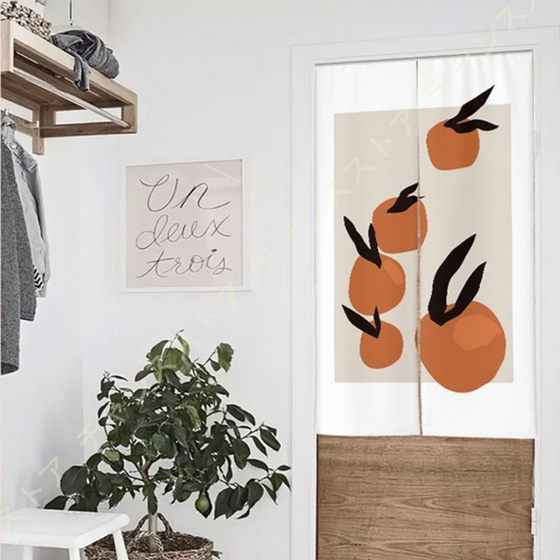 間仕切りカーテン カーテン 目隠し 突っ張り式 ドアカーテン 間仕切り 簡単取付け ノレン のれん おしゃれ 北欧 インテリアカーテン 部屋飾り イラスト モダン 通販 Lineポイント最大0 5 Get Lineショッピング