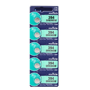 MuRata 村田SR 394手錶鈕扣電池 5入 / 卡 SR936SW【APP滿額下單10%點數(單一帳號最高5000點)】1/31止