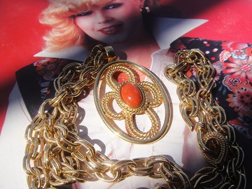 【老時光 OLD-TIME】早期二手復古MONET項鍊