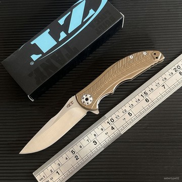 ZT0609戶外軸承折疊刀高硬度小刀隨身便捷口袋鋒利水果刀開箱