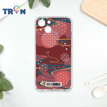 TRON IPhone 14 日系和風圓點星河系列 四角防摔載具殼 軟殼 手機殼