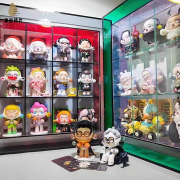 現貨減免 亞克力展示盒 亞克力收納盒 亞克力 POPMART泡泡瑪特最新系列盲盒收納盒高清亞克力防塵掛墻展示架 八折下殺wy24