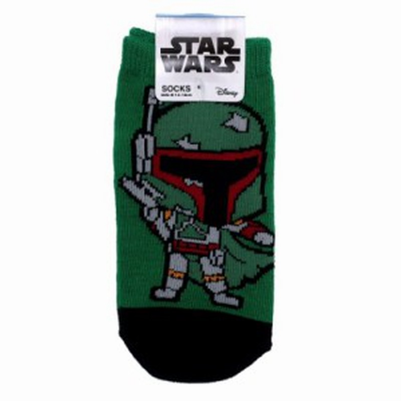スターウォーズ 子供用 靴下 キッズ ソックス ボバフェット ポップ Star Wars 13 18cm キャラクター グッズ メール便可 通販 Lineポイント最大1 0 Get Lineショッピング