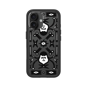 iPhone 16 Mod NX 黑 - Abei - Mask Fam圖騰