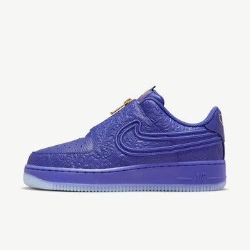 Kixpress-Nike Wmns Air Force 1 Low 女 休閒鞋 無鞋帶 小威廉斯 聯名款 藍紫 [DR9842-400]