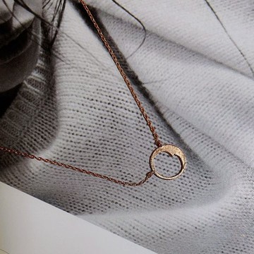 現貨專區｜鏤空月牙環．鎖骨鍊(nkbp21)｜送禮精選店家★Reyna jewelry 女王飾品