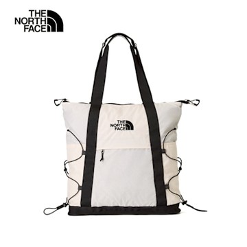 The North Face 官方旗艦 北面男女款白色背提兩用托特包｜52SV4Q7