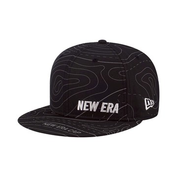 NEW ERA 男女 9FIFTY SYNOPTIC CHART MAP NEW ERA 黑 NE13773966
