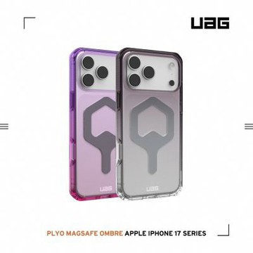 UAG iPhone 17 Pro/Pro Max 磁吸耐衝擊全透保護殼-漸層款(支援MagSafe 手機殼)