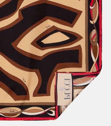 Pucci Labirinto silk twill scarf