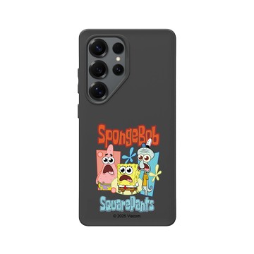 Galaxy S25 Ultra SolidSuit 黑 - 海綿寶寶 SpongeBob - 驚呆了