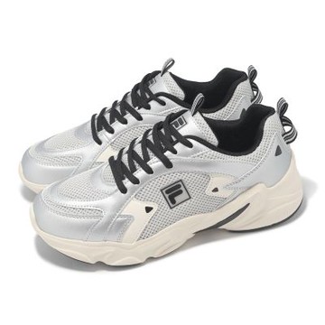Fila 休閒鞋 Innovation 男鞋 銀 黑 拼接 復古 運動鞋 斐樂 1C941Z480