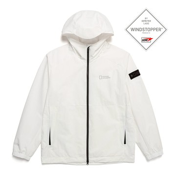 男女同款 URBAN CITY WINDSTOPPER BY GORE-TEX LAB 防風外套 - 白色