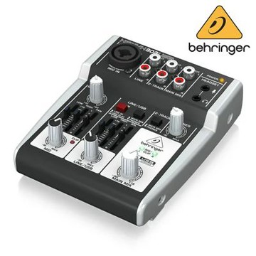 『BEHRINGER 耳朵牌』302USB 類比混音器 / 錄音介面直播神器 / 公司貨
