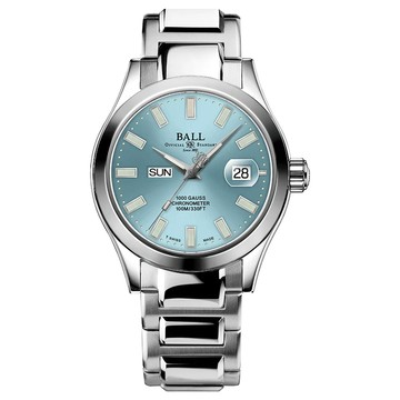 Ball B2_Engineer III 經典色自體發光微型氣燈機械錶-冰藍40mm(NM9036C-S1C-IBE)