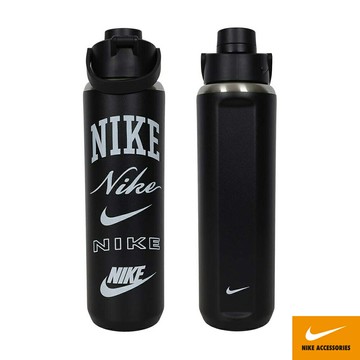 NIKE SS RECHARGE 大口徑保冷瓶24OZ/GRAPHIC N100762908724黑、N100762911924米、N100762912024白