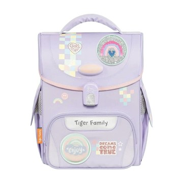 Tiger Family 小學者守護海洋書包 Pro 2S  柔美粉紫  36 x 31 x 19cm  1個
