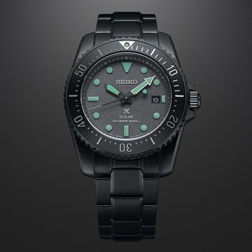 SEIKO精工  Prospex 系列黑潮夜視限量太陽能潛水錶-38.5mm(V147-0CT0SD/SNE587P1)