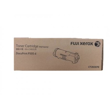 富士軟片 FUJIFILM  原廠黑色高容量碳粉匣 CT203070(30K)適用DocuPrint P505 d