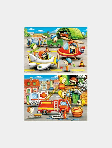 救援大英雄+飛機總動員/48片x2/古依平