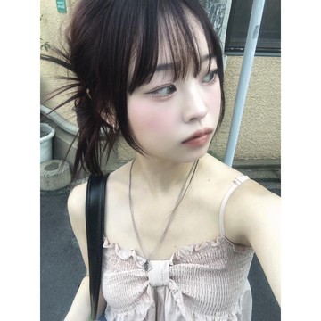 Codibook｜韓國 kim9hope 細肩帶荷葉邊無袖背心上衣［預購］無袖 雪紡襯衫 女裝