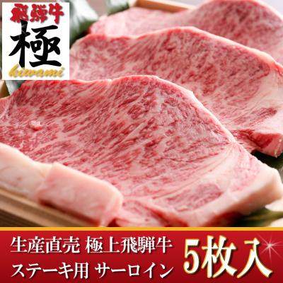 ふるさと納税 飛騨市 ◆飛騨市推奨特産品◆サーロインステーキ5枚(1000g)