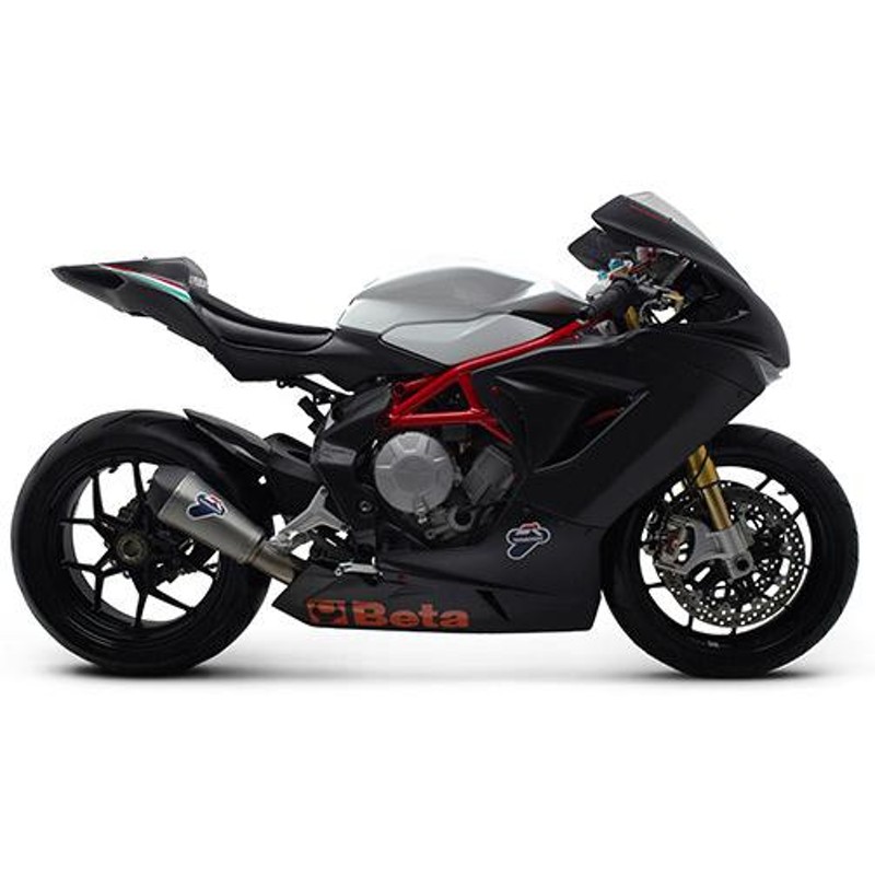 TERMIGNONI テルミニョーニ スリップオンマフラー 1サイレンサー カーボンエンドキャップ F3 F3 800 MV AGUSTA MV  アグスタ MV AGUSTA MV アグスタ | LINEブランドカタログ