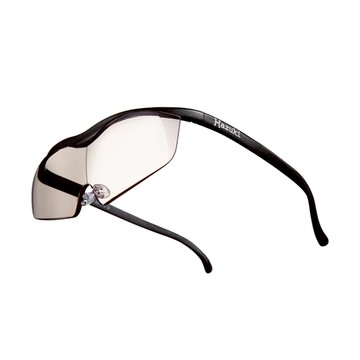 Hazuki｜日本葉月抗藍光放大鏡1.32倍大鏡片-茶色鏡片 (黑-濾藍光率55%)