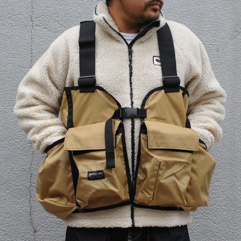 バトルレイク BATTLE LAKE GAME VEST BEIGE 通販 LINEポイント最大0.5 