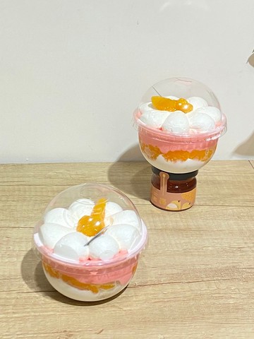 夕陽 橘子草莓 杯子蛋糕 小蛋糕 生日 慶生 鑠甜點 可宅配