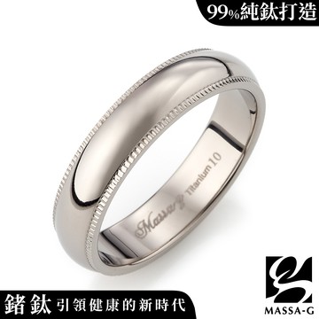 MASSA-G DECO系列【真愛光年-宇宙】鈦金男戒