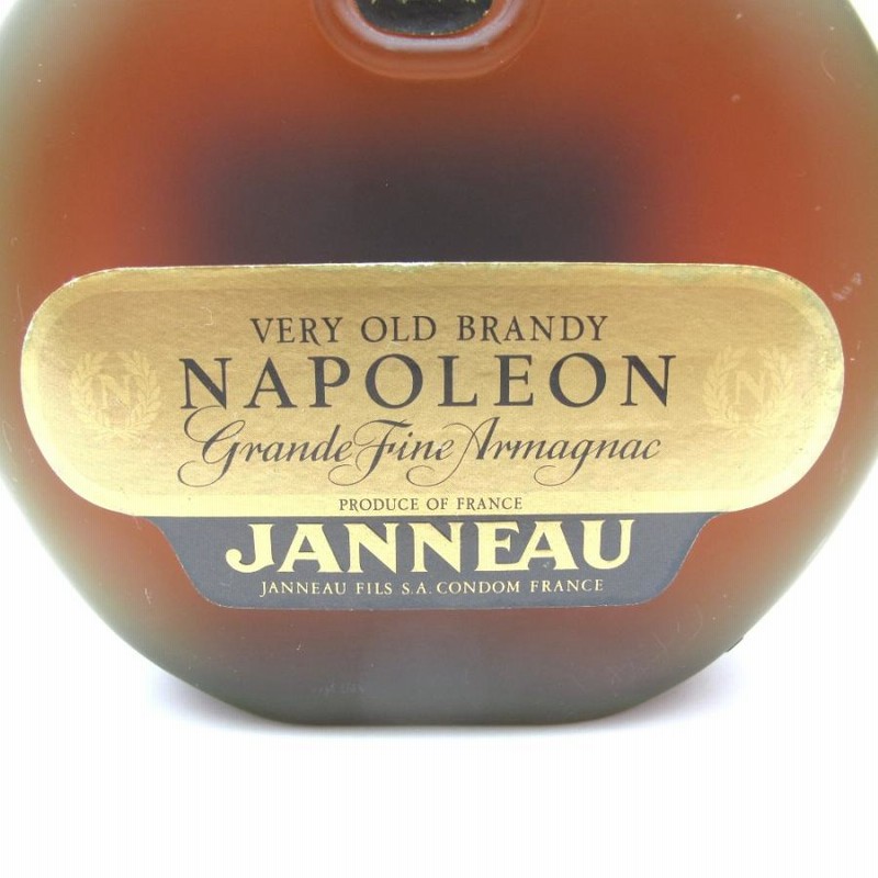 ブランデー ジャノー ナポレオン アルマニャック JANNEAU NAPOLEON ARMAGNAC 台湾 700ml 40% 箱付き 洋酒 古酒  未開栓 | LINEブランドカタログ