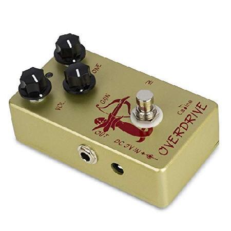 Caline Overdrive Guitar Effects Pedal Guitar Distortions Pedal Metal True Bypass Golden CP-99