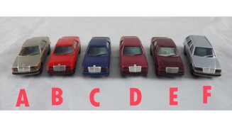 【震撼精品百貨】西德Herpa1/87模型車~Benz-Mercedes 300CE/300E/300TE【共6款】