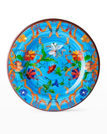 Pancale Turquoise Salad & Dessert Plate