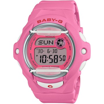 CASIO Baby-G 甜美櫻桃電子錶 手錶-粉 BG-169CH-4